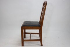 Ambrose Heal for Heal's. An Arts & Crafts Oak Lattice Back Desk Chair - Thumbnail 3