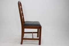 Ambrose Heal for Heal's. An Arts & Crafts Oak Lattice Back Desk Chair - Thumbnail 4
