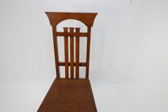 Shapland & Petter. An Arts & Crafts Oak Chair in the Style of M. H. Baillie Scott - Thumbnail 17