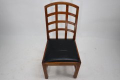 Ambrose Heal for Heal's. An Arts and Crafts Oak Lattice Back Desk Chair - Thumbnail 7