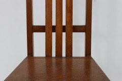 Shapland & Petter. An Arts & Crafts Oak Chair in the Style of M. H. Baillie Scott - Thumbnail 19