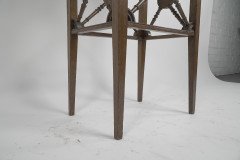 Jas Shoolbred a Gothic Revival Oak Side Table with Upper Gallery - Thumbnail 7