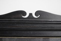 An Aesthetic Movement Part Ebonized Side Cabinet with Carved & Gilt Sunflower Florets - Thumbnail 14