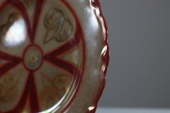 Arts & Crafts Hand Painted Decorative Lustre Plate by W. H. Grindley - Thumbnail 6
