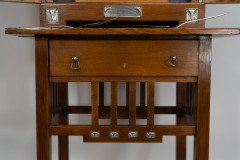 WMF. A Stunning Rare Cutlery Service for 12 Persons in Original Stylised Secessionist Oak Cabinet - Thumbnail 14