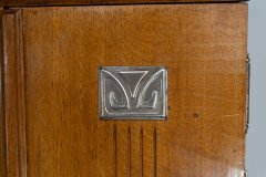 WMF. A Stunning Rare Cutlery Service for 12 Persons in Original Stylised Secessionist Oak Cabinet - Thumbnail 25