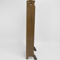 Liberty & Co., A Slim Arts & Crafts Oak Bookcase with Stylized Floral Cut-outs - Thumbnail 2