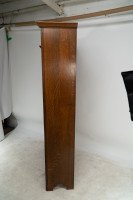 Shapland & Petter. A quality Glasgow style Arts & Crafts Oak Hall cupboard - Thumbnail 3