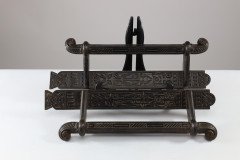 Dr. C. Dresser for Kenrick & Sons, Pair of Aesthetic Movement Cast Iron Handles - Thumbnail 2