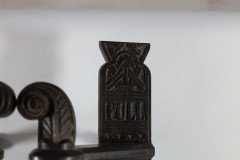 Dr. C. Dresser for Kenrick & Sons, Pair of Aesthetic Movement Cast Iron Handles - Thumbnail 3