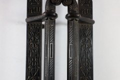 Dr. C. Dresser for Kenrick & Sons, Pair of Aesthetic Movement Cast Iron Handles - Thumbnail 4