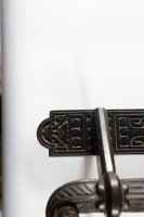 Dr. C. Dresser for Kenrick & Sons, Pair of Aesthetic Movement Cast Iron Handles - Thumbnail 7