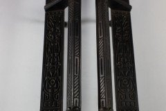 Dr. C. Dresser for Kenrick & Sons, Pair of Aesthetic Movement Cast Iron Handles - Thumbnail 9