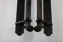 Dr. C. Dresser for Kenrick & Sons, Pair of Aesthetic Movement Cast Iron Handles - Thumbnail 10