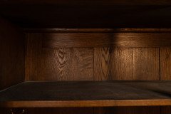 Shapland & Petter. A quality Glasgow style Arts & Crafts Oak Hall cupboard - Thumbnail 12