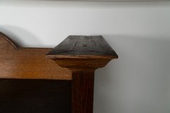 Shapland & Petter. A quality Glasgow style Arts & Crafts Oak Hall cupboard - Thumbnail 19