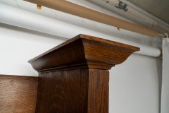 Shapland & Petter. A quality Glasgow style Arts & Crafts Oak Hall cupboard - Thumbnail 21