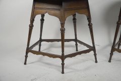 Collinson & Lock, Style of. E. W. Godwin Pair of Aesthetic Movement Circular Tables - Thumbnail 13