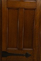Shapland & Petter. A quality Glasgow style Arts & Crafts Oak Hall cupboard - Thumbnail 29
