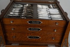 WMF Art Nouveau Silver Plated 123 Piece Cutlery Service for 12 Places - Thumbnail 25