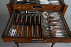 WMF Art Nouveau Silver Plated 123 Piece Cutlery Service for 12 Places - Thumbnail 30
