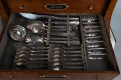 WMF Art Nouveau Silver Plated 123 Piece Cutlery Service for 12 Places - Thumbnail 31