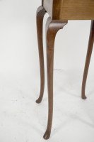 W. J. Neatby a Pair of Arts & Crafts Mahogany Side Tables with Inlaid Floral Tops - Thumbnail 12