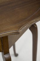 W. J. Neatby a Pair of Arts & Crafts Mahogany Side Tables with Inlaid Floral Tops - Thumbnail 16