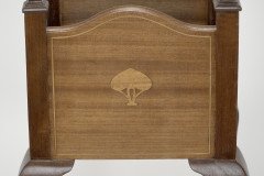 W. J. Neatby a Pair of Arts & Crafts Mahogany Side Tables with Inlaid Floral Tops - Thumbnail 21