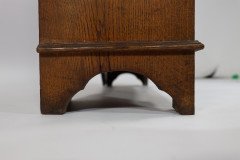 Wylie & Lochhead Attributed, an Arts & Crafts Oak Bookcase with Ying-Yang Detail to the Top & Adjustable Shelves - Thumbnail 10