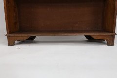 Wylie & Lochhead Attributed, Arts & Crafts Oak Bookcase with Ying-Yang Detail to the Top & Adjustable Shelves - Thumbnail 11