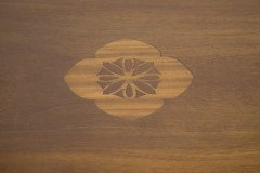 W. J. Neatby a Pair of Arts & Crafts Mahogany Side Tables with Inlaid Floral Tops - Thumbnail 26