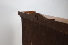 Wylie & Lochhead, attributed. An Arts & Crafts Oak Bookcase with Ying-Yang Detail to the Top & Adjustable Shelves - Thumbnail 20