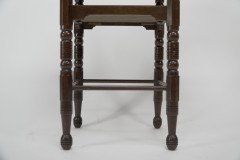 James Plucknett, attributed. Probably for Collier & Plucknett. A Fine Aesthetic Movement Walnut Two-tier Side Table - Thumbnail 10
