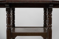 James Plucknett, attributed. Probably for Collier & Plucknett. A Fine Aesthetic Movement Walnut Two-tier Side Table - Thumbnail 11