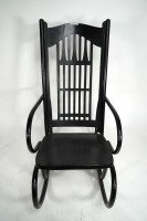 Gustav Siegel for J & J Kohn. A Stylish Bentwood Rocker - Thumbnail 6