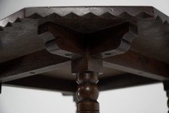 James Plucknett, attributed. Probably for Collier & Plucknett. A Fine Aesthetic Movement Walnut Two-tier Side Table - Thumbnail 14