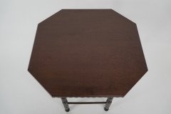 James Plucknett, attributed. Probably for Collier & Plucknett. A Fine Aesthetic Movement Walnut Two-tier Side Table - Thumbnail 17