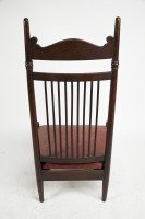 E. W. Godwin, Style of. An Aesthetic Movement Oak High Back Low Seat Chair - Thumbnail 7