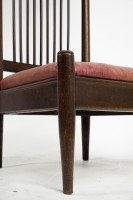 E. W. Godwin, Style of. An Aesthetic Movement Oak High Back Low Seat Chair - Thumbnail 11