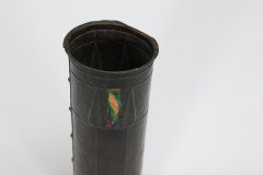 Talwin Morris Style Of, an Arts & Crafts Copper Vase with Enamel Decorations - Thumbnail 2