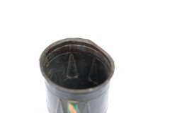 Talwin Morris Style Of, an Arts & Crafts Copper Vase with Enamel Decorations - Thumbnail 3