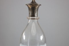 Greenwood & Watts. Pair of Gothic Revival Silver Mounted Glass Communion Cruets - Thumbnail 13
