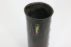 Talwin Morris Style Of, an Arts & Crafts Copper Vase with Enamel Decorations - Thumbnail 6
