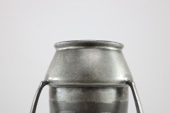 Archibald Knox Liberty & Co., English Pewter 0226 an Embossed Pewter Rocket Vase - Thumbnail 9