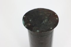 Talwin Morris Style Of, an Arts & Crafts Copper Vase with Enamel Decorations - Thumbnail 8