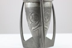 Liberty & Co. by Archibald Knox, Arts & Crafts Pewter Rocket Vase 0226 - Thumbnail 11