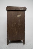 Lamb of Manchester. A Gothic Revival Bedside Cabinet with Carved Floral Details - Thumbnail 10