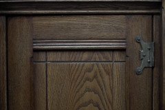 Lamb of Manchester. A Gothic Revival Bedside Cabinet with Carved Floral Details - Thumbnail 12
