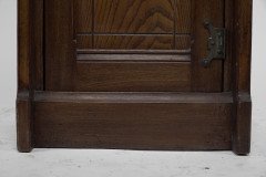 Lamb of Manchester. A Gothic Revival Bedside Cabinet with Carved Floral Details - Thumbnail 13